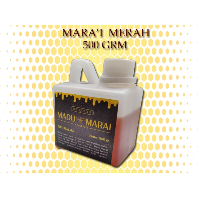 Madu Yaman Mara'i Merah Hitam Sumrah  |Mara'i Asli Yaman 100% |Madu Asli Murah