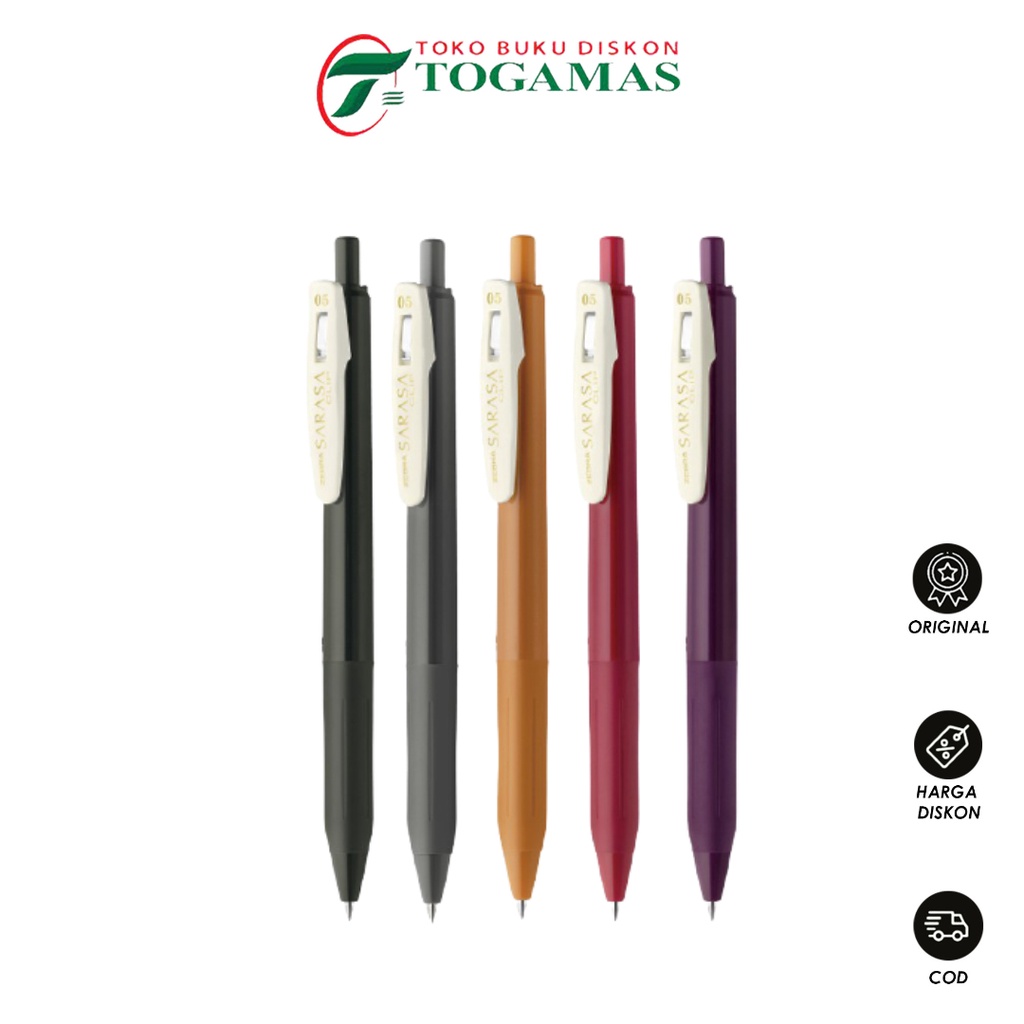 

BEST SELLER !! BALLPEN SARASA CLIP 0.5MM VINTAGE ZEBRA