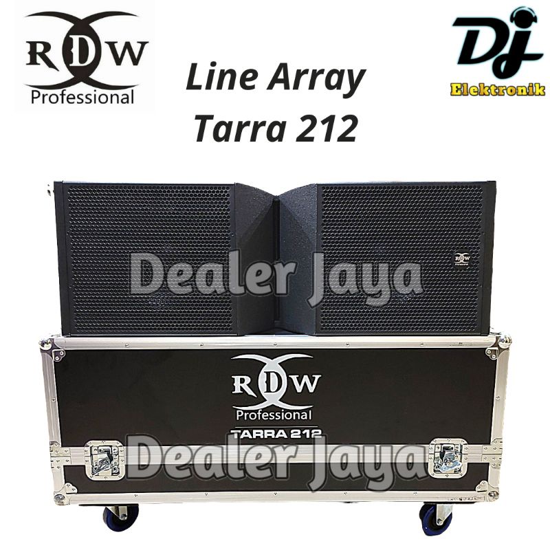 Speaker Line Array RDW TARRA 212 / TARRA212 + Hardcase - Pasif