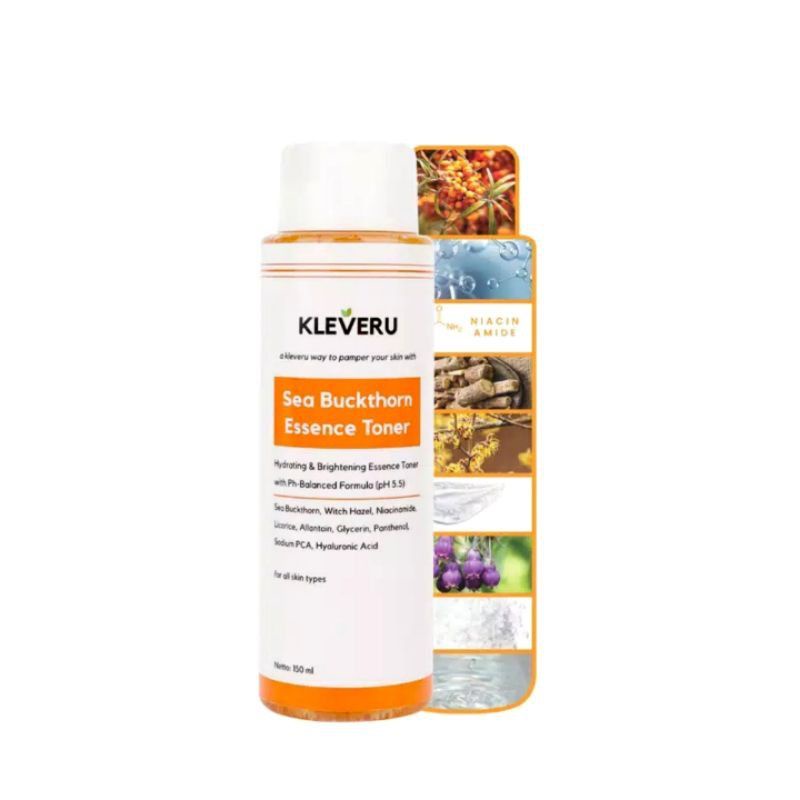 KLEVERU Sea Buckthorn Essence Toner 150ml