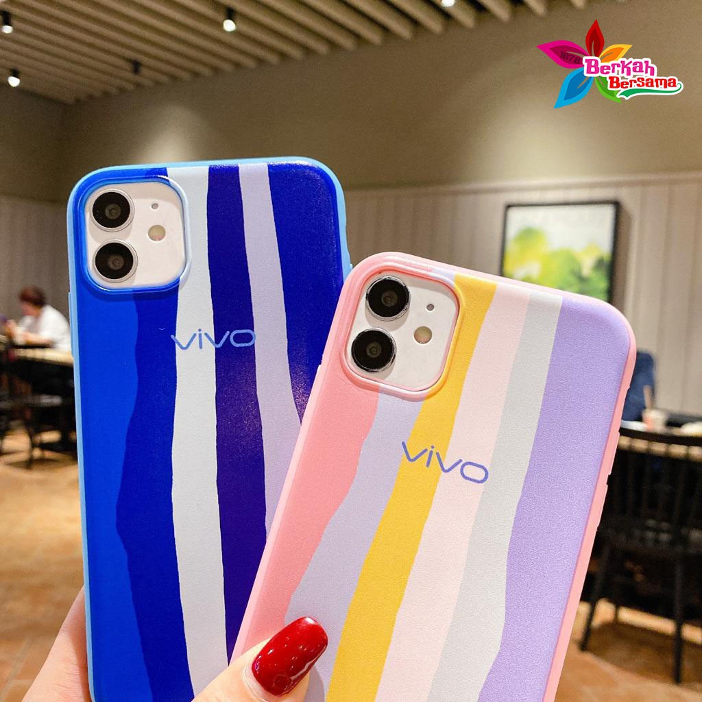 SS165 case Tali Slingcase Lanyard Rainbow Oppo A15 A15s A52 A92 A53 A33 Reno 4 4f 2020 BB5466