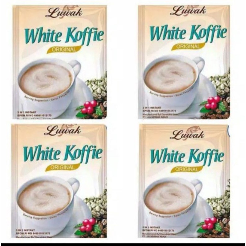 

LUWAK WHITE KOFFIE 10 SACHET