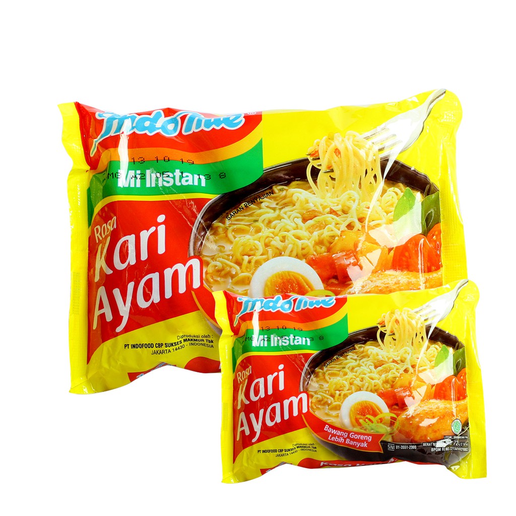 

Indomie Kari Ayam Per 10 Pcs