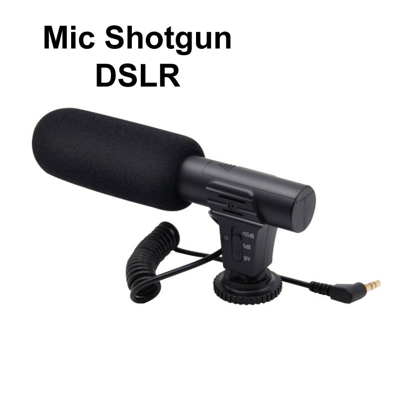 Mic Shotgun DSLR Mic 05 3.5mm Mic Kamera