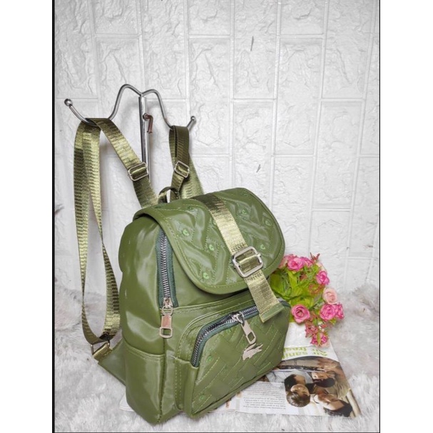 Ransel Korean Full Bordir Mini Terlaris Uk25X18X8CM