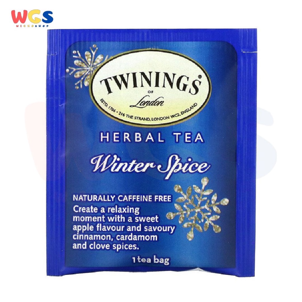 Twinings of London Herbal Tea Winter Spice Relaxing Moment 20p x 2g