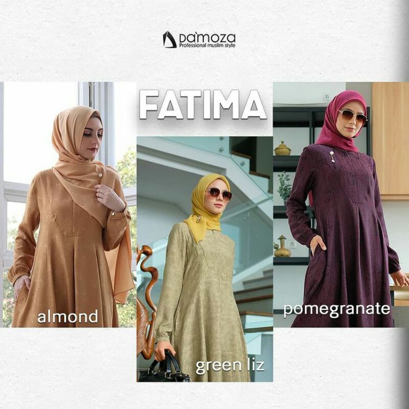 ORIGINAL Gamis Fatima By Damoza Dress Premium