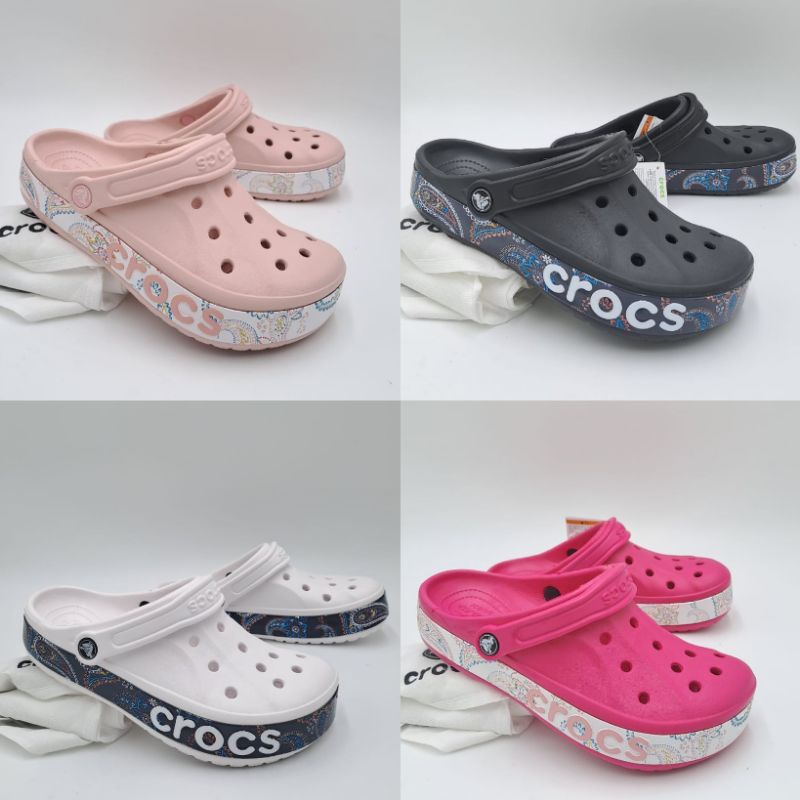 Crocs Baya Clog Motif Graphic / sandal Crocs Baya motif unisex / Crocs Clog baya