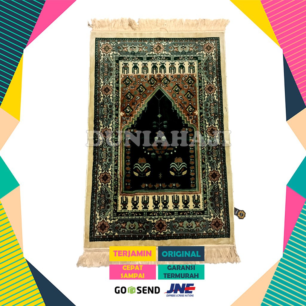 REAL PICT BARANG SESUAI PICT MURAH PAKAIAN MUSLIM ANAK 999/ Sajadah Bulu Yakar KARPET Turki Turkiye