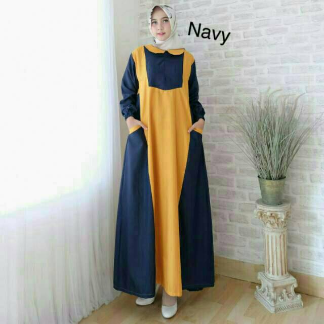 JESSY Gamis DRESS MAXI SYARI REAL PIC