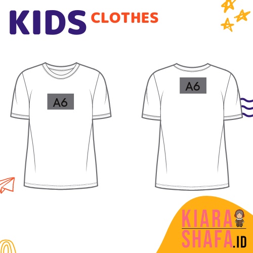 [CUSTOM DESIGN] Kaos Anak