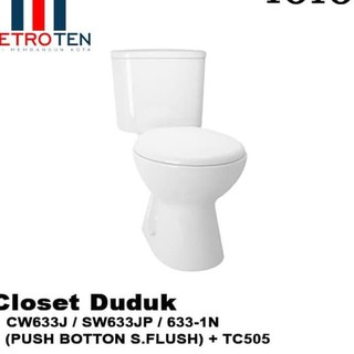 Harga Closet Duduk Toto Terbaik Kamar Mandi Perlengkapan Rumah