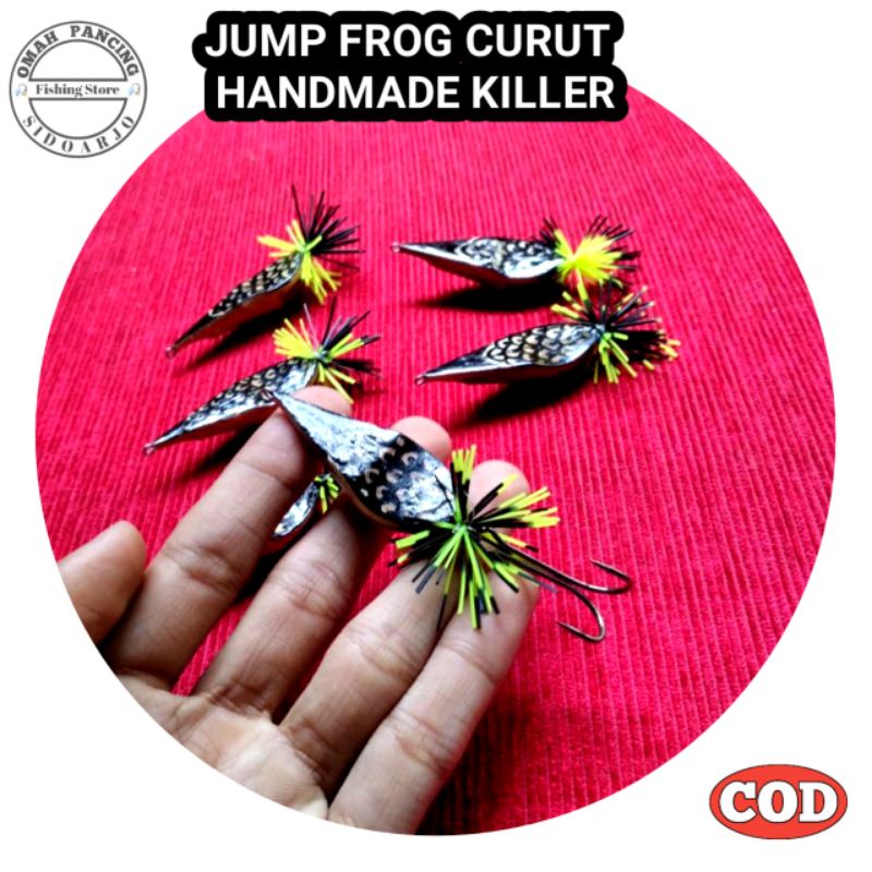 Umpan Casting Gabus Jump Frog Curut 7.5 Gram