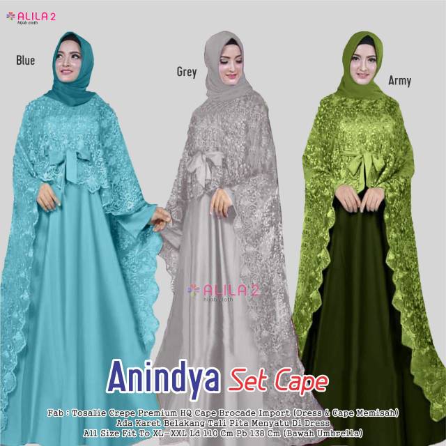 Gamis | Dress Brokat Anindya