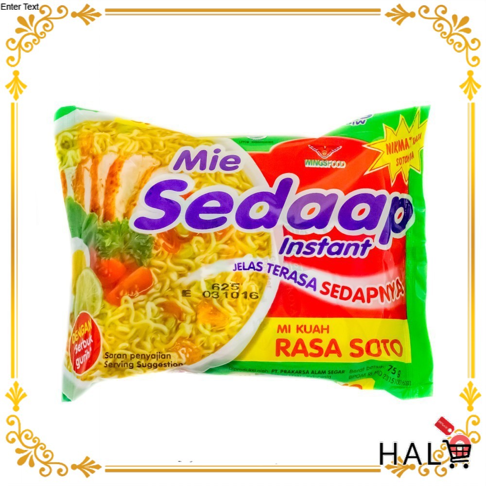 

SEDAAP MIE SOTO 75GR