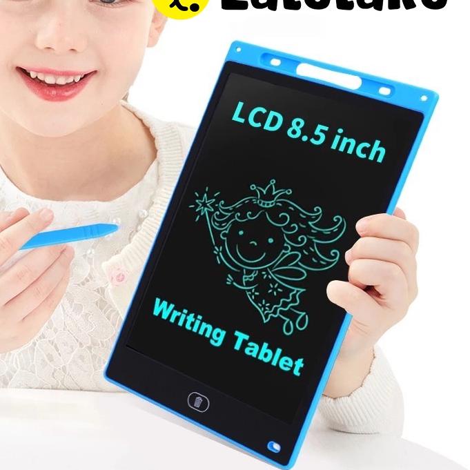 

「Ready Stok」 Writing tablet / LCD writing pad / Drawing pad / Papan tulis LCD 8.5 inch Mainan Anak Edukasi | Flash | COD | TERBARU | TERMURAH