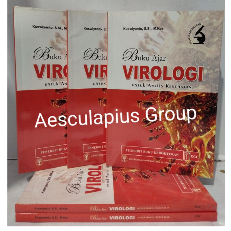 Buku Ajar Virologi Untuk Analis Kesehatan,/EGC