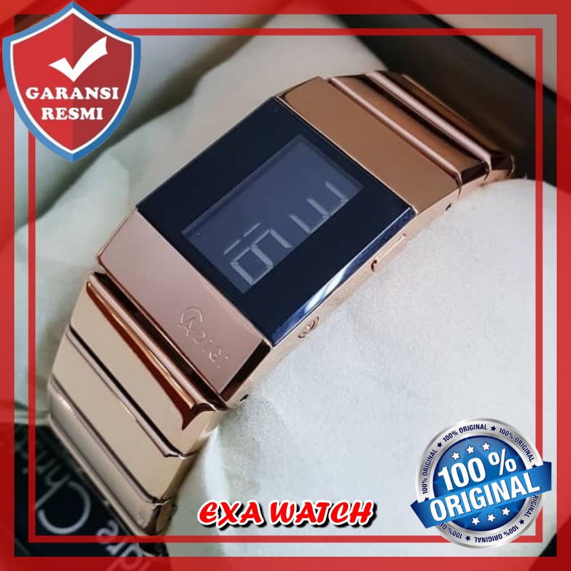 JAM TANGAN WANITA ALEXANDRE CHRISTIE JAM CEWEK ALEXANDER CRISTIE ac9100 DIGITAL ROSEGOLD