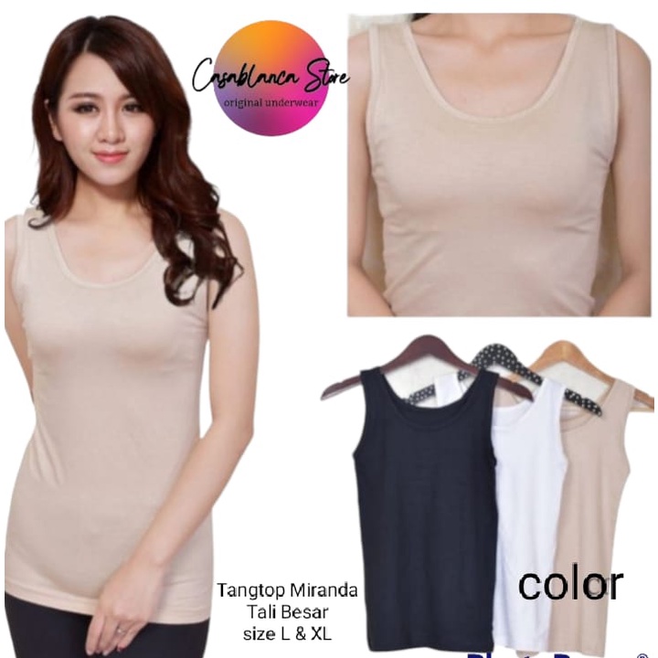 TANKTOP WANITA TALI BESAR MIRANDA (ART.6169)