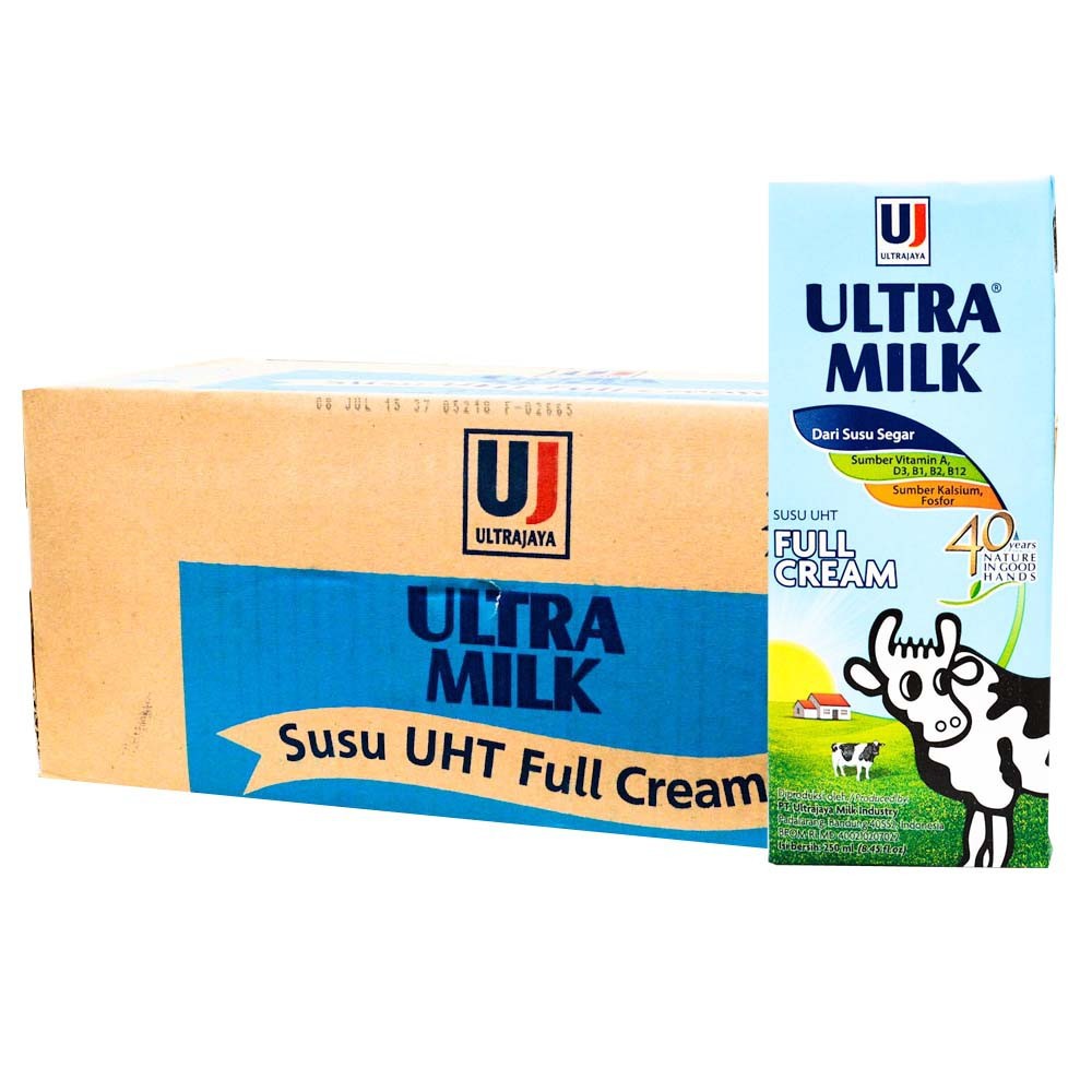 

Susu Ultra 250ml 1 Karton 24 PCS