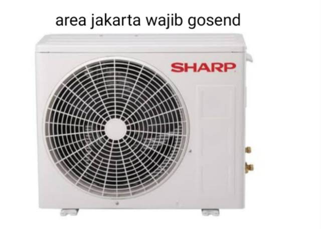 Outdoor Unit Only Ac Split Merk Sharp Uk 1 2pk Segel Kardus Baru Build Up Thailand Indonesia