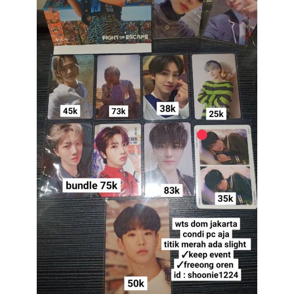 NI-KI JUNGWON GRUP WONJIN AYDEN ODYSSEUS HOLO SELCA UP MY TURN REALITY