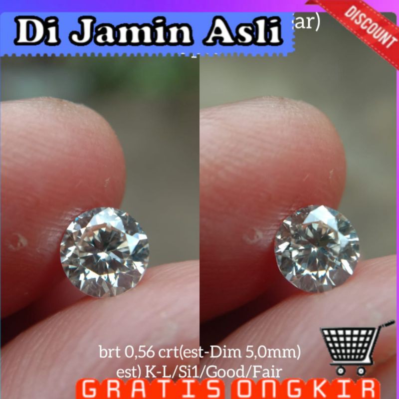 berlian asli natural diamond banjar bkn cincin ruby safir zamrud yakut koleksi wanita pria bacan