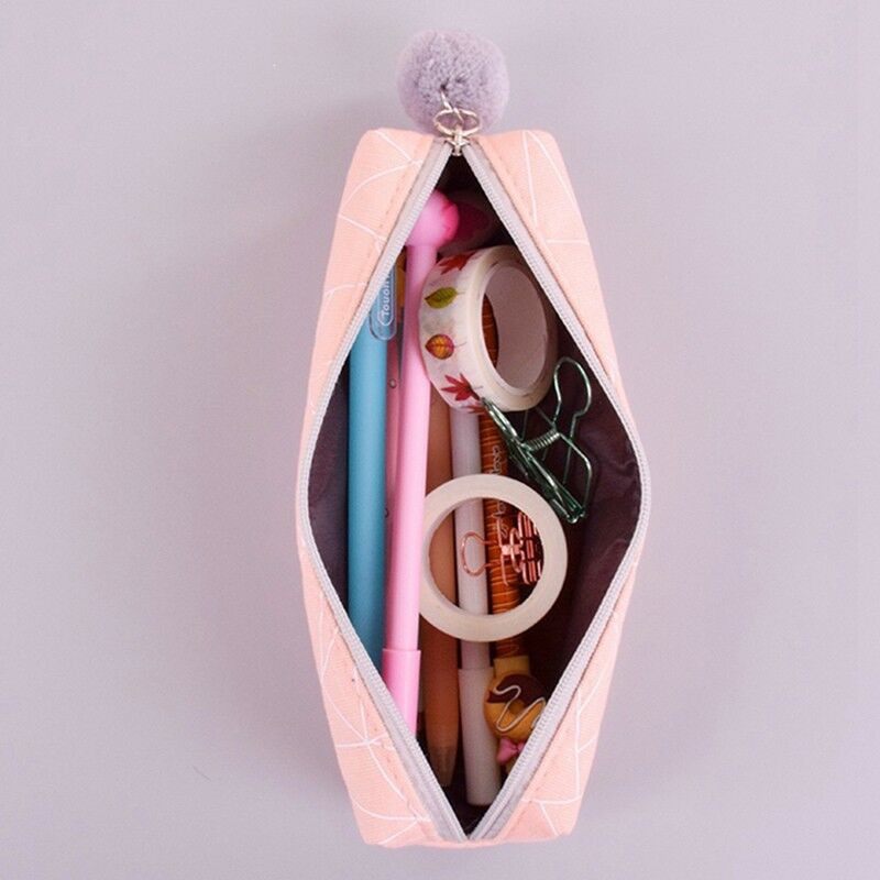 

Perlengkapan Sekolah Yo Yo Solid Color Girls Student Pencil Case School Pencil Cases Pencil bag