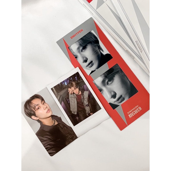 PC JUNGWON ENHYPEN DIMENSION ANSWER SELCA NO VER JAKE POLA NO VER POLAROID OFFICIAL