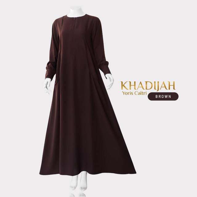 Gamis Khadijah by Al-Hauraa (yoris caltri, kazmah)