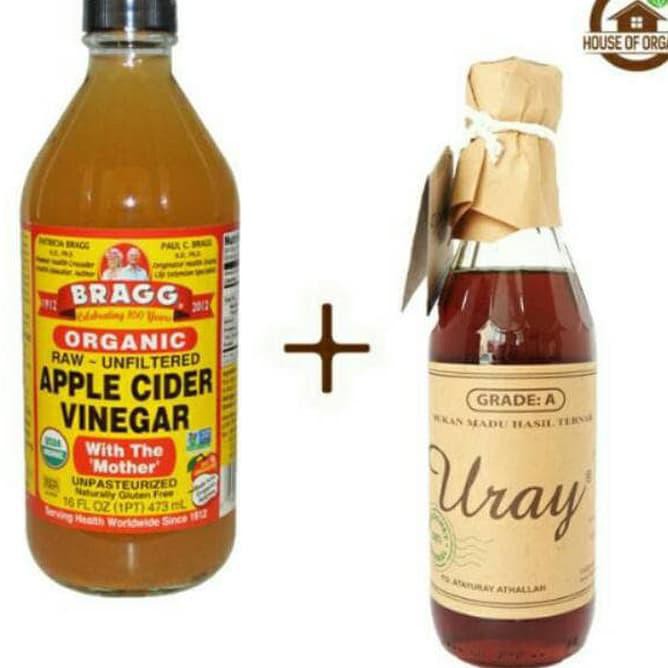 

Terlaris! Syifa Medina06 Paket Bragg Apple Cider Vinegar 473Ml + Madu Uray 330Ml