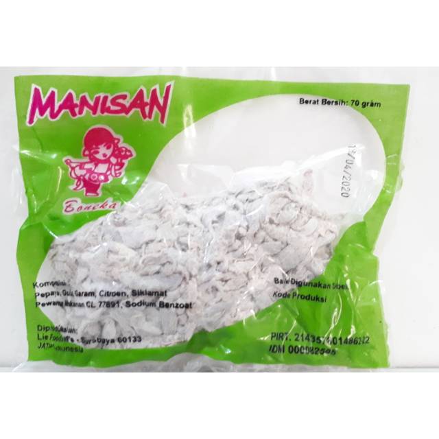 

Manisan / Asinan Papaya Boneka Serut Putih