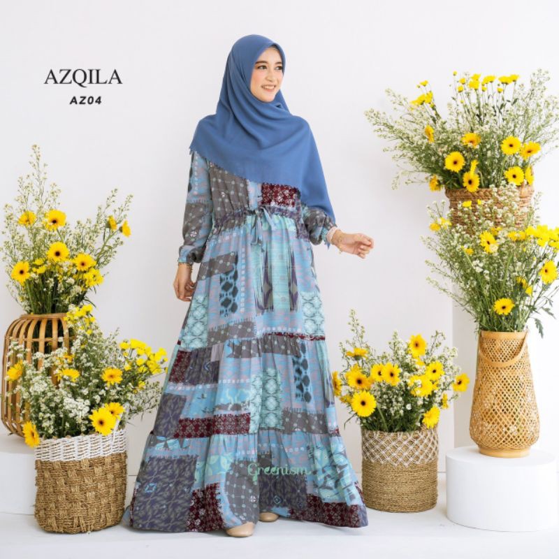 Azqila dress by Greenism