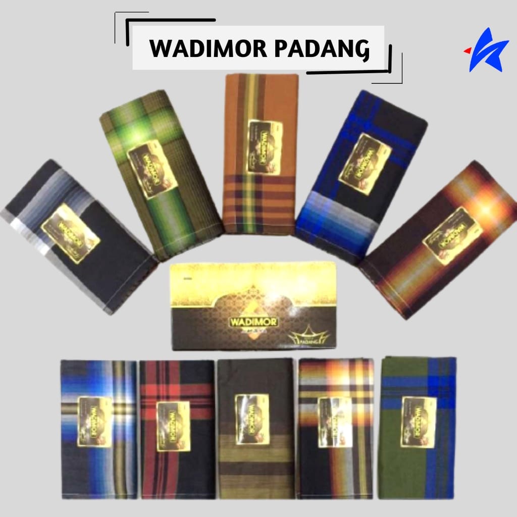 Sarung WADIMOR motif Padang - sarung dewasa Pria laki