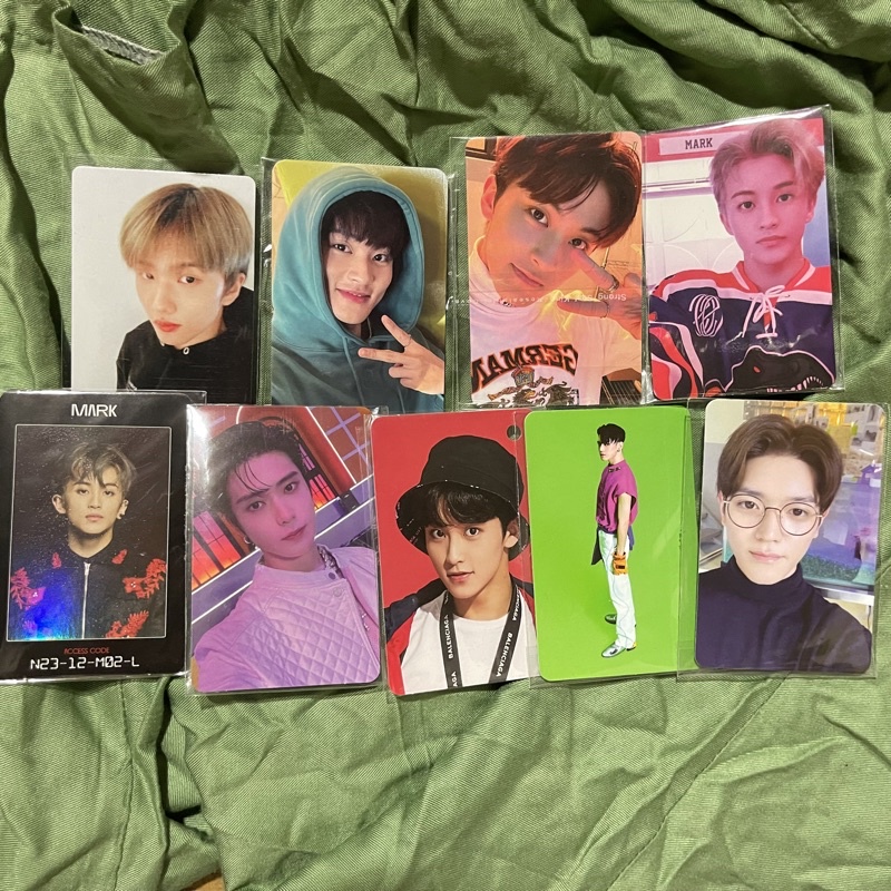 PC SLOWACID MARK PHOTOPACK NIGHT MARK ARRIVAL AC MARK KYOBO JEWEL STICKER TAEYONG AR CLIP CAFE AGENT
