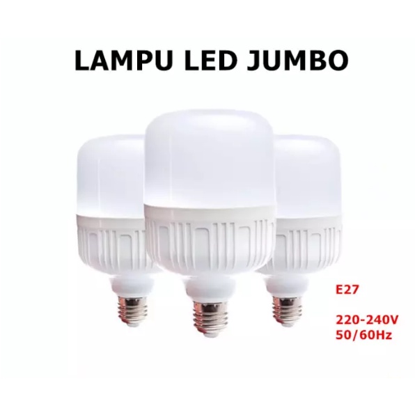 Paket Lampu LED Lamp 15 Watt Isi 3 pcs - 15w 15 w 15watt Bentuk Tabung
