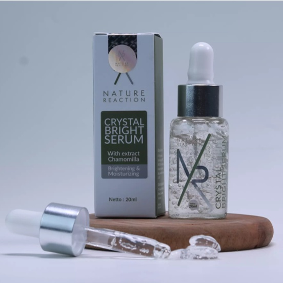 Nature Reaction Crystal Bright Serum - Penghilang Flek Hitam NR - Serum Penghilang Flek Hitam dan Gl