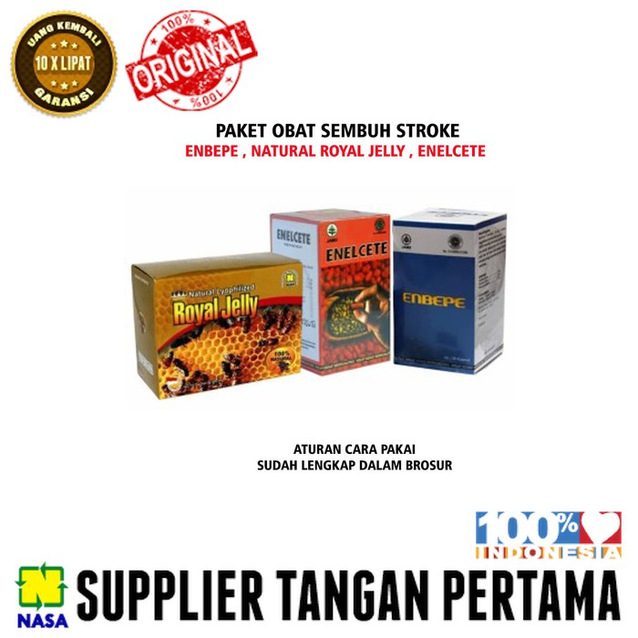 Obat Stroke dari Produk Nasa | Enbepe | Natural Royal Jelly | Enelcete