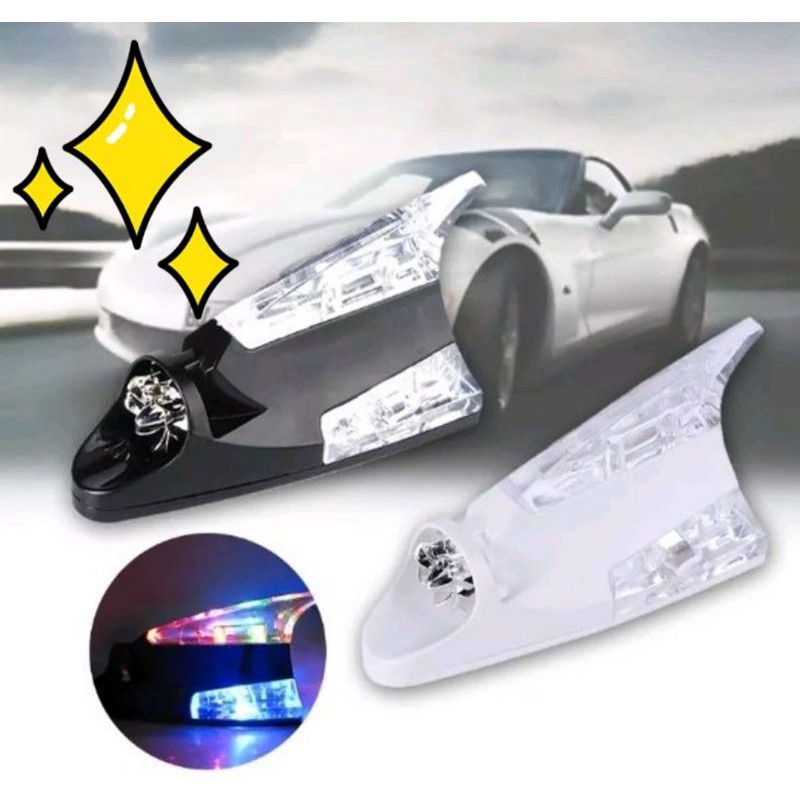 antena mobil variasi lampu bisa nyala