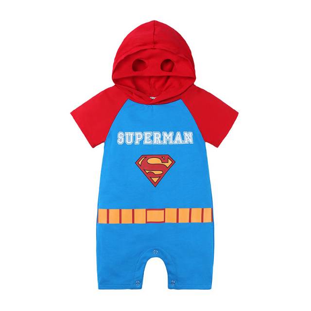 JUMPSUIT BABY / JUMPER BAYI MODEL SUPERMAN , BATMAN , SPIDERMAN, CAPTAIN AMERIKA / JUMPER BAYI