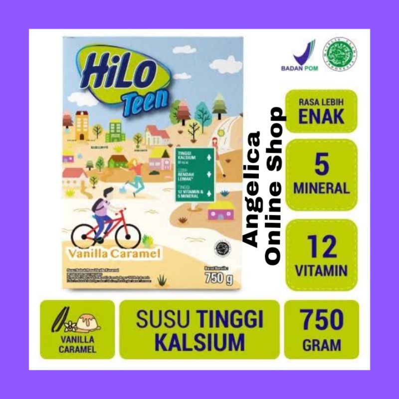 

Promo Hilo Teen Vanilla Caramel 750gr Hilo teen rasa vanilla caramel 750gram