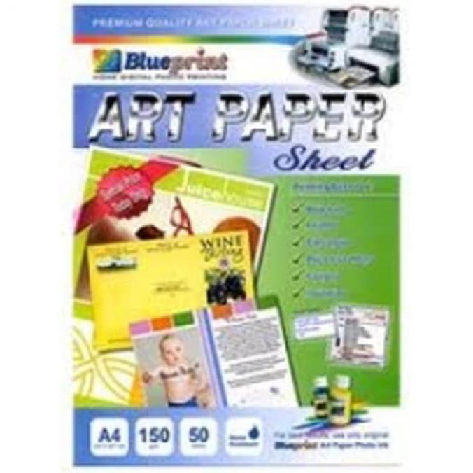 

Termurah Kertas Art Paper Blueprint A4-150 Gr (Pack=50 Sheet) Offic