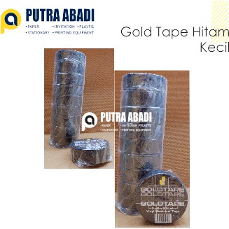 

Solasi Hitam Goldtape Kecil (Isi 10 pcs)