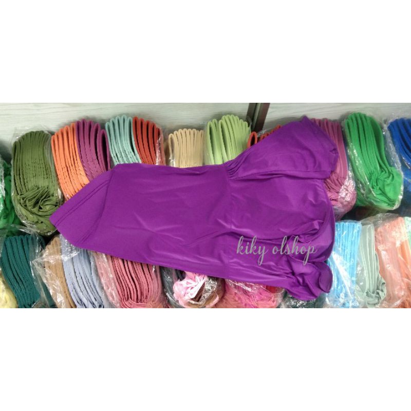BERGO SNADA KCB / JILBAB SPORTY / HIJAB INSTANT PART 2-Ungu