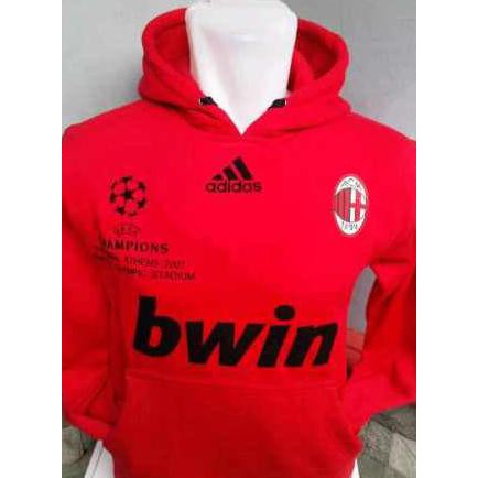 Sweater Hoodie Ac Milan Final Athena 2007