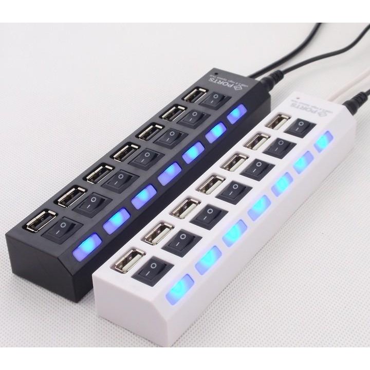 Usb Hub 7 Port on off Saklar USB 2.0