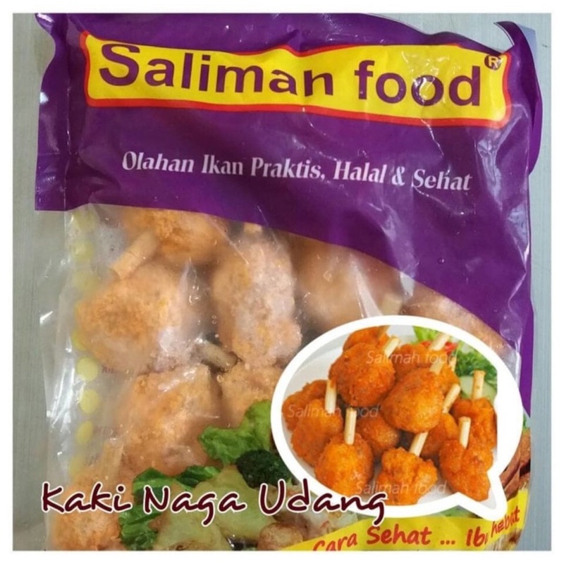 

Kaki Naga udang 300 g By Salimah Food