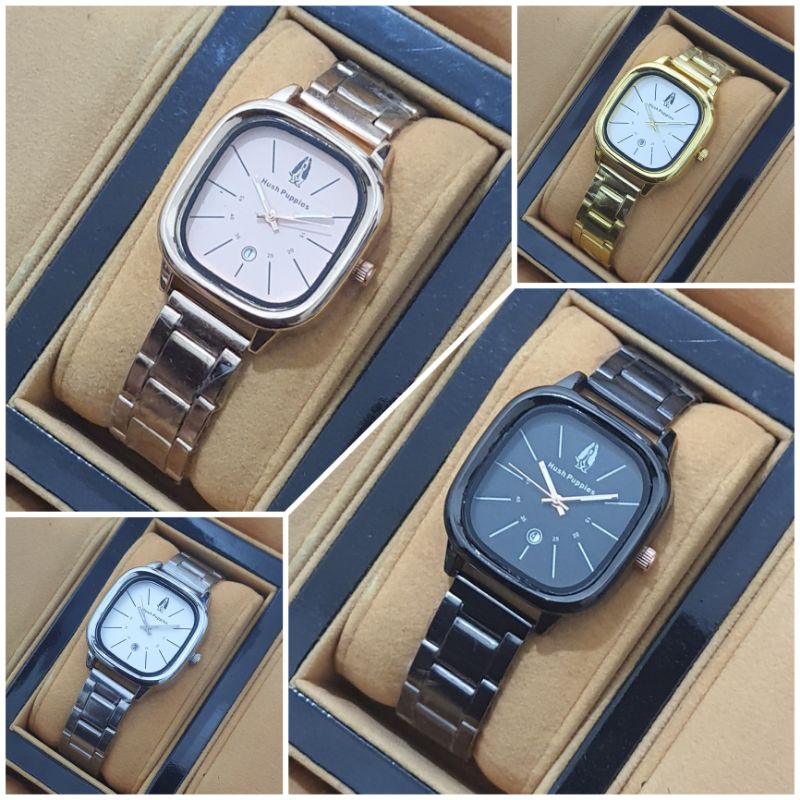 (COD) BS | JAM TANGAN WANITA HUSH PUPPIES RANTAI TANGGAL AKTIF | JAM TANGAN WANITA KEKINIAN | JAM TANGAN CEWEK KEKINIAN | JAM TANGAN WANITA KASUAL | JAM TANGAN CEWEK KASUAL | JAM TANGAN WANITA RANTAI | JAM TANGAN CEWEK RANTAI