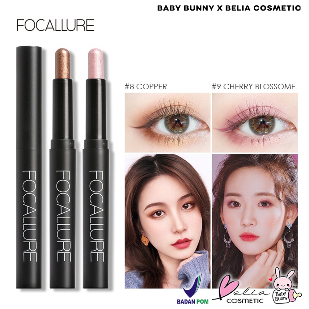 ❤ BELIA ❤ FOCALLURE Eyeshadow Pencil FA38 | Pigmented | Tahan Lama | Waterproof | Eyeshadow Pensil | BPOM