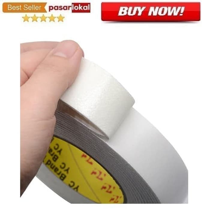 

PL - Perekat Double Tape Acrylic Adhesive Foam Sponge 30mm x 5m